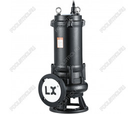 Фекальный насос AquaViva LX 50WQK(D)7-15-1.1 с режущей кромкой