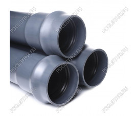Труба Aquaviva НПВХ SDR33 d110*3.4 L-3000 (штука) Труба Aquaviva НПВХ SDR33 d110*3.4 L-3000 (штука)