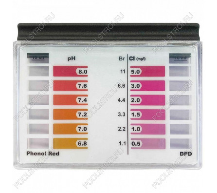 Тестер AquaDoctor Таблеточный для PH/CL/BR (20/20)