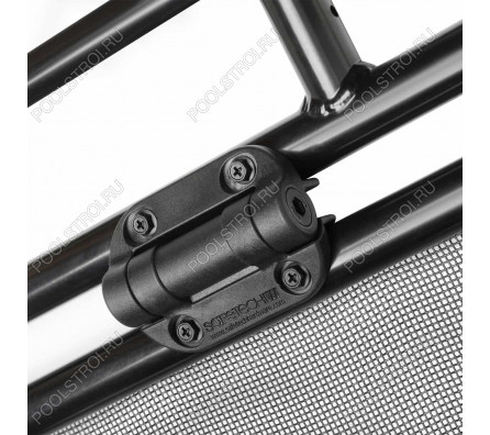Калитка с замком для ограждения Aquaviva Fence Black