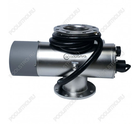 Уф установка AquaViva AVMUV 475 , до 475м3, DN300, 3*3КВт Автоочист, UV дат. , t дат.,сенс.дисп